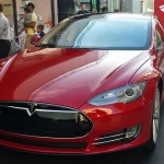 Tesla Store in Westfield Century City Mall