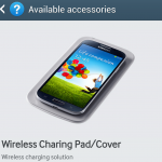 Samsung Galaxy S4 Wireless “Charing” Pad Teased in Help