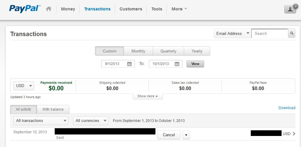 paypal transaction id safe to share